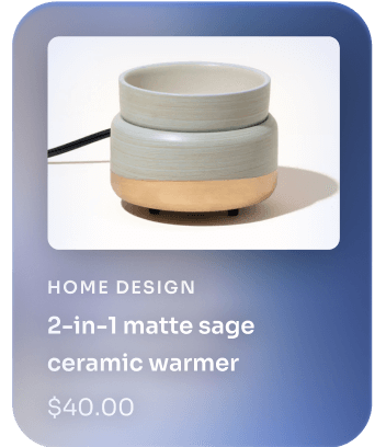 A tile search result for a ceramic warmer